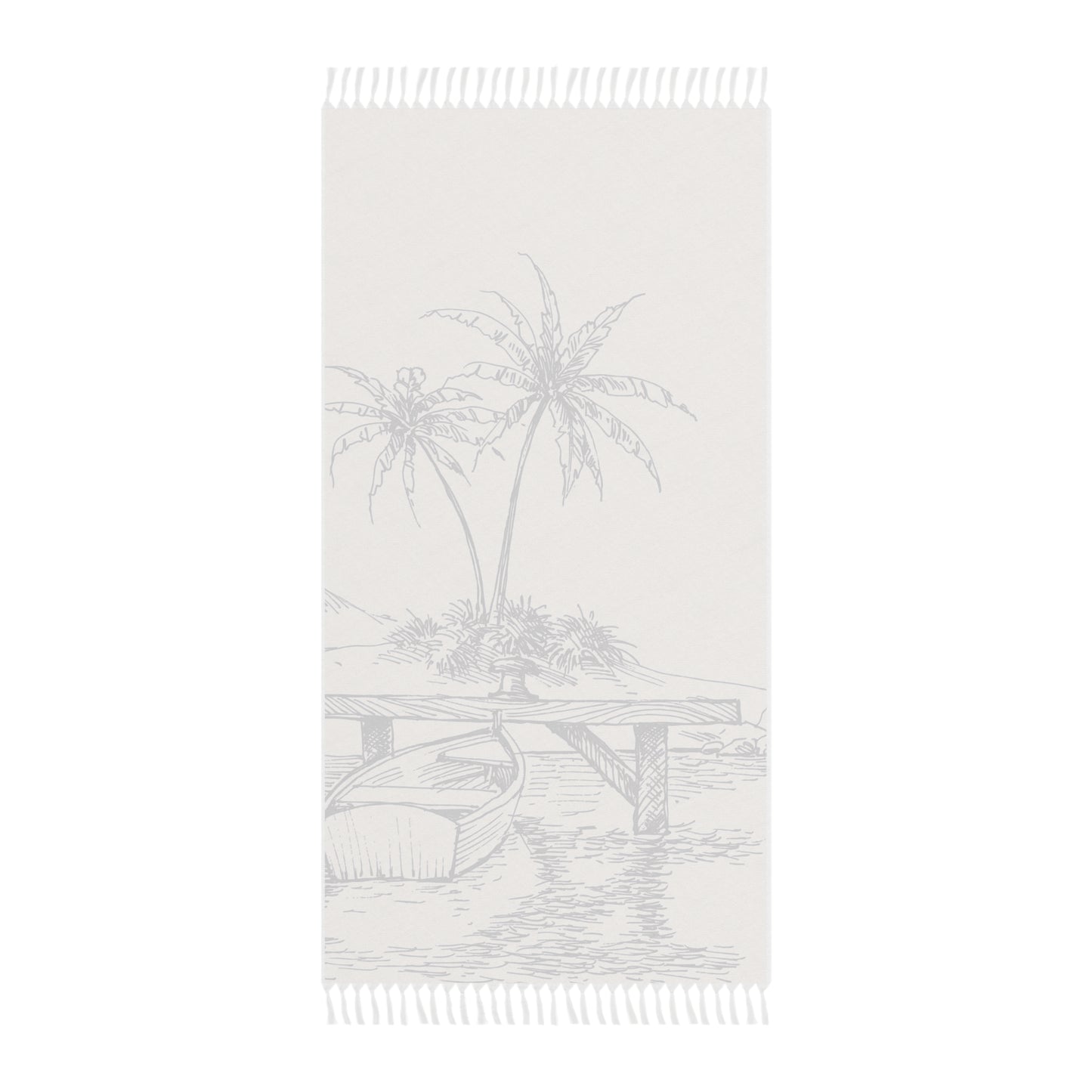 Boho Towel - Natural Island Coastal Design Series III