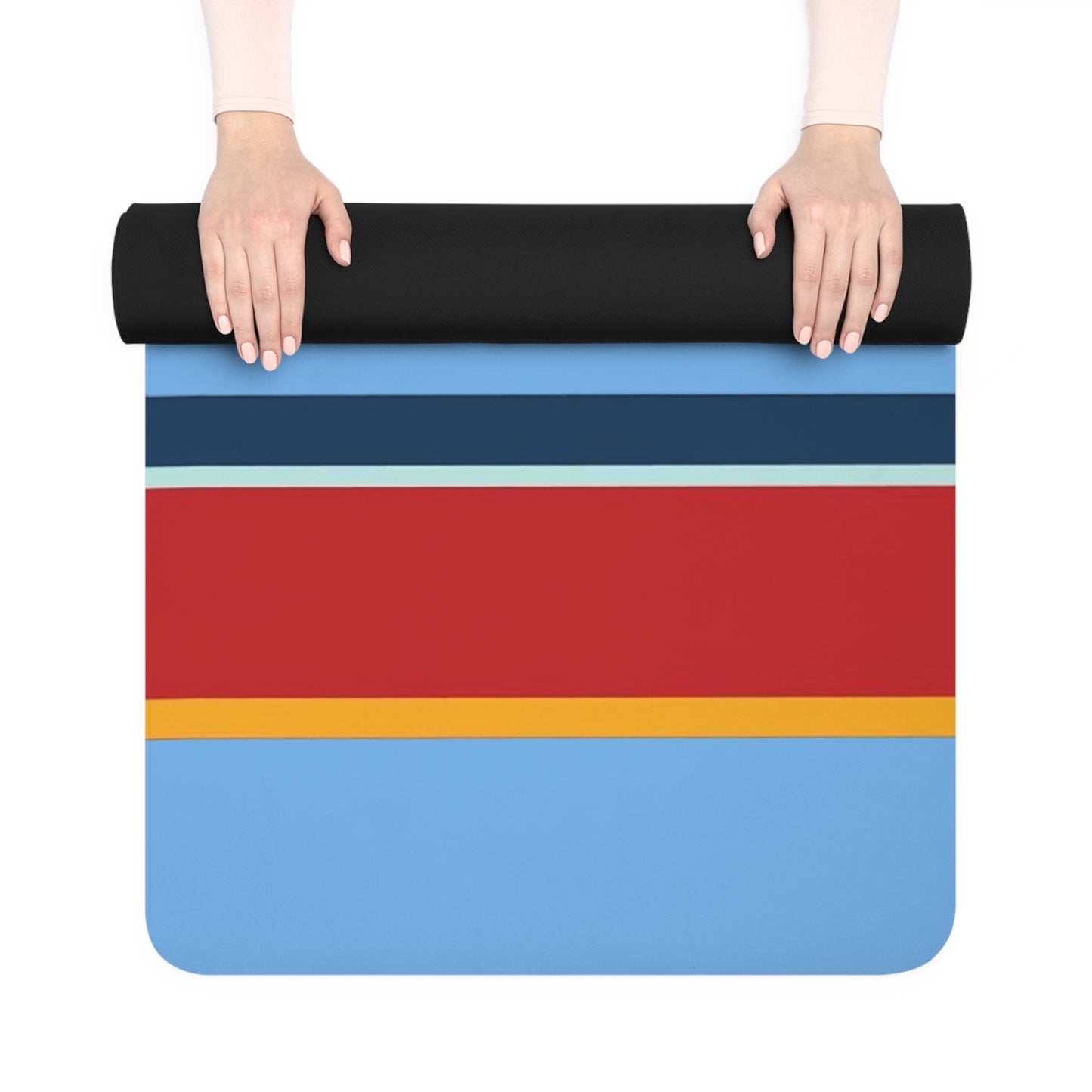 Holliday Style Rubber Yoga Mat - Perfect for Fitness Lovers and Yoga Enthusiasts