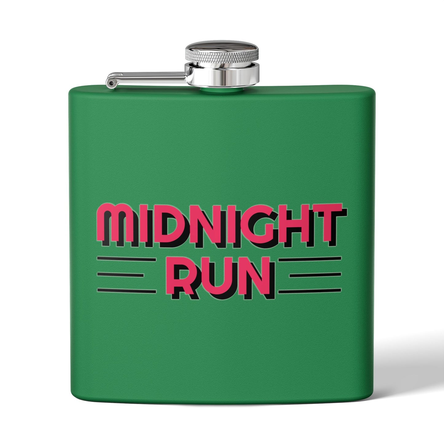 Midnight Run - 6oz Stainless Steel Flask