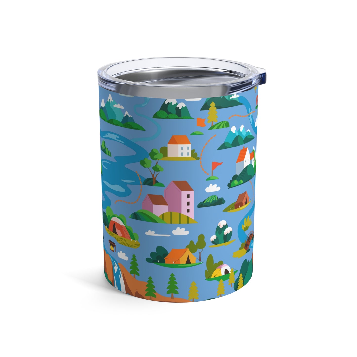 Blue Get Outside Tumbler 10oz