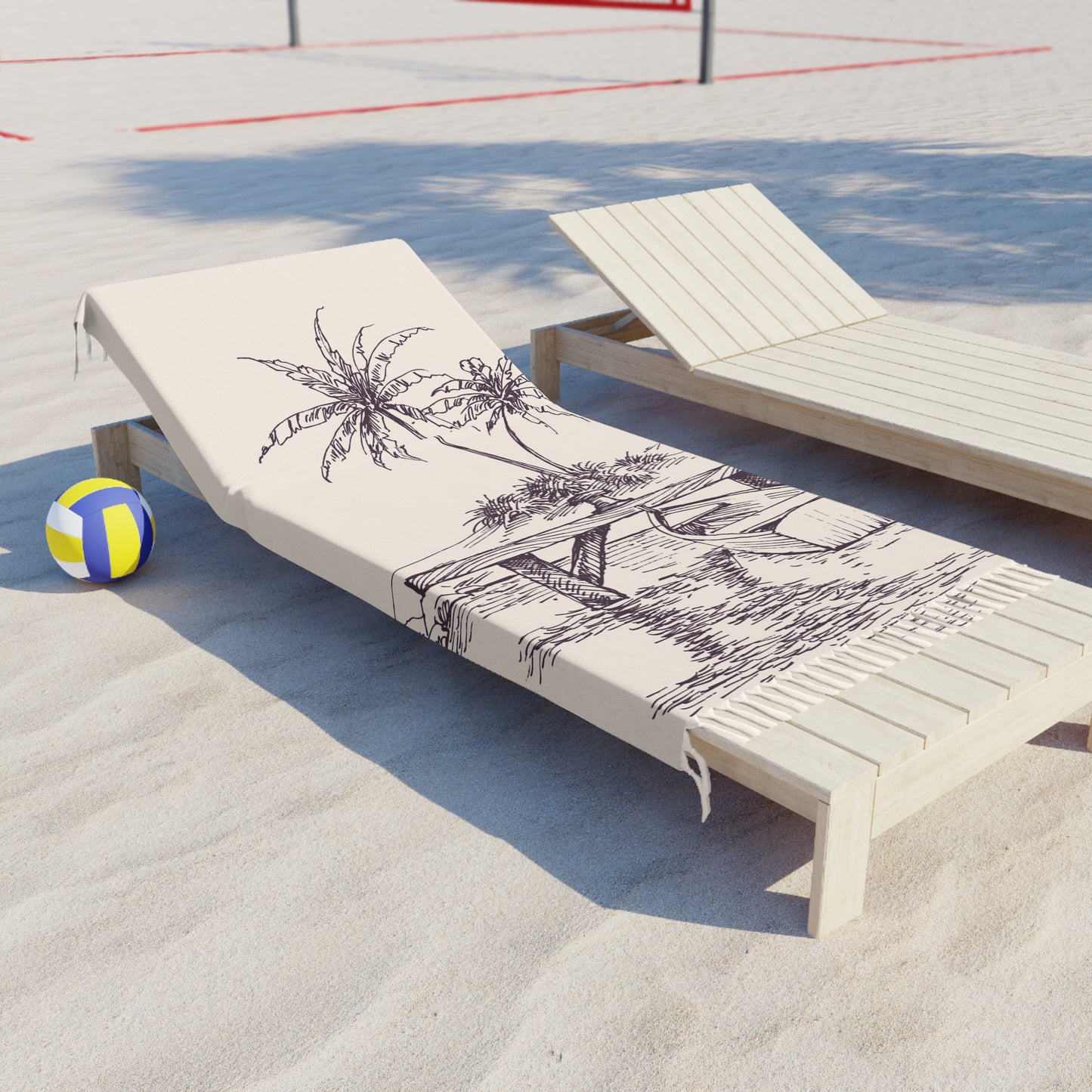Boho Towel - Natural Island Coastal Design Series III