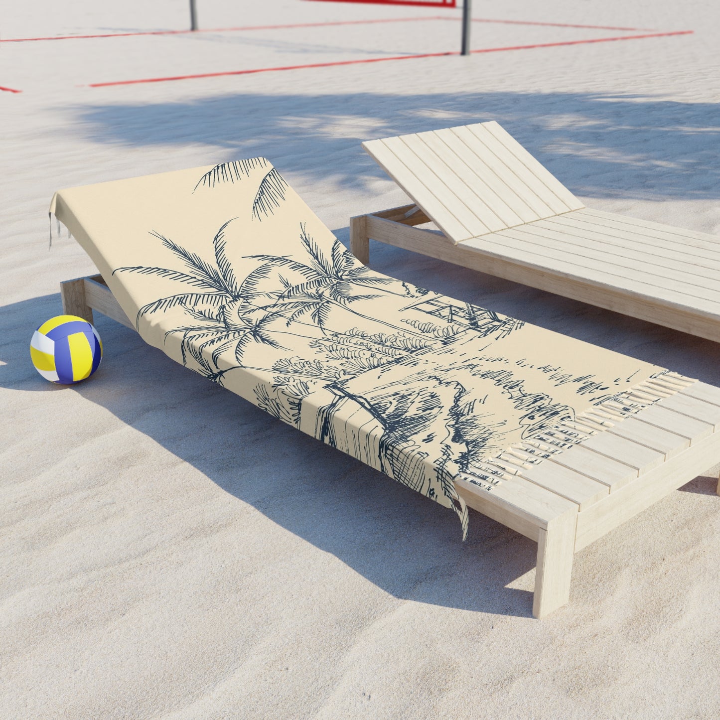 Boho Towel - Natural Island Coastal Design Series I