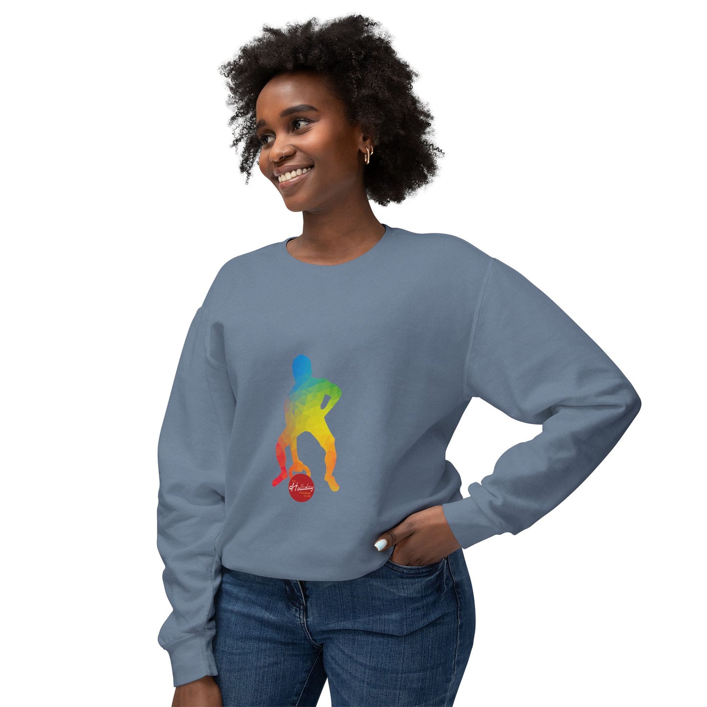 Lightweight Unisex Holliday Kettlebell Sweatshirt - We Lift You Up