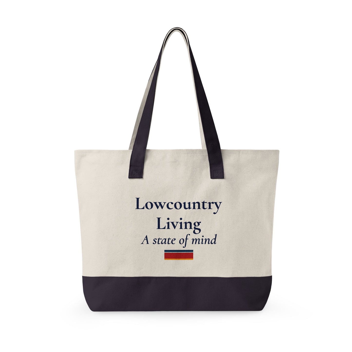 Lowcountry Living Zippered Canvas Tote | LOWCOUNTRY | Hollidays