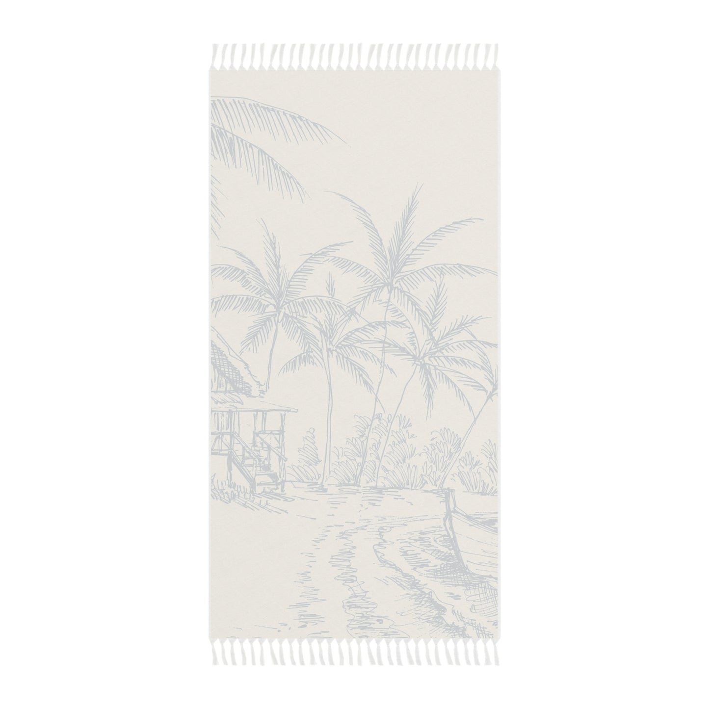 Boho Towel - Natural Island Coastal Design Series I