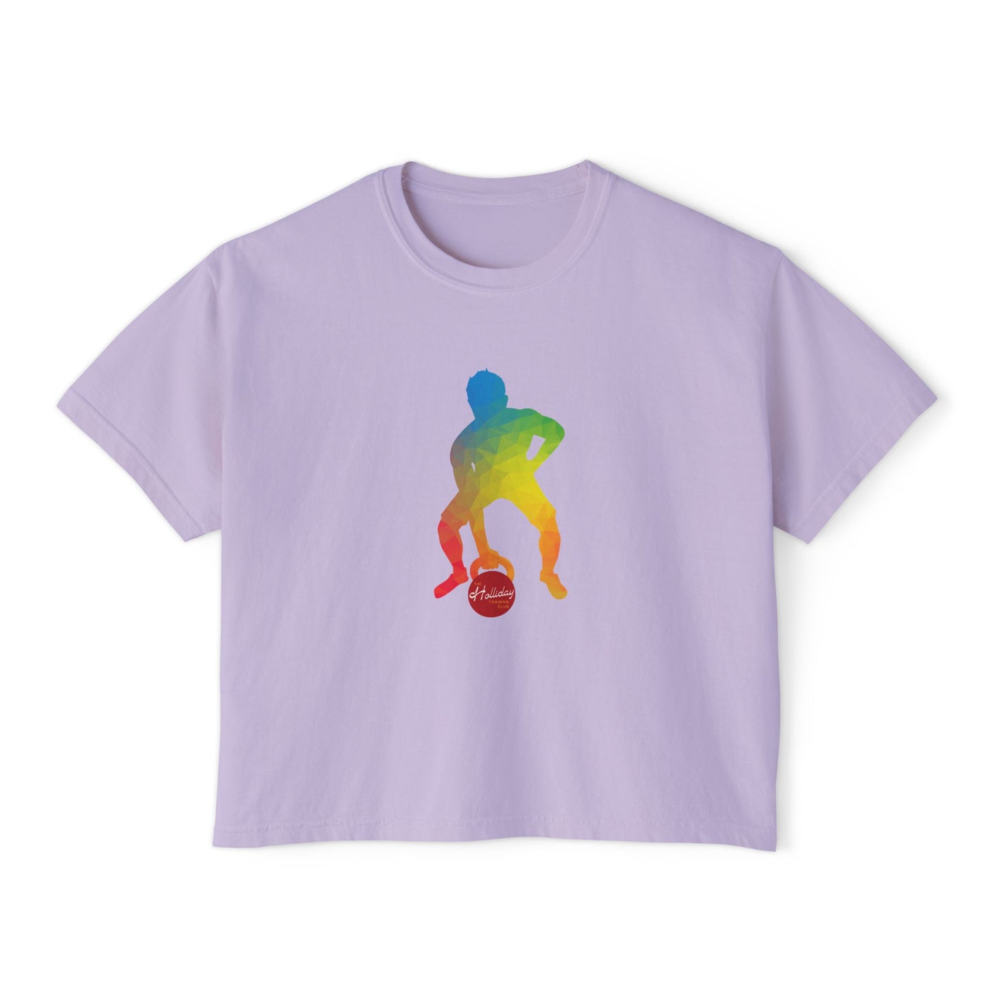 Lift Up Boxy Tee - Holliday Fitness Crop Top