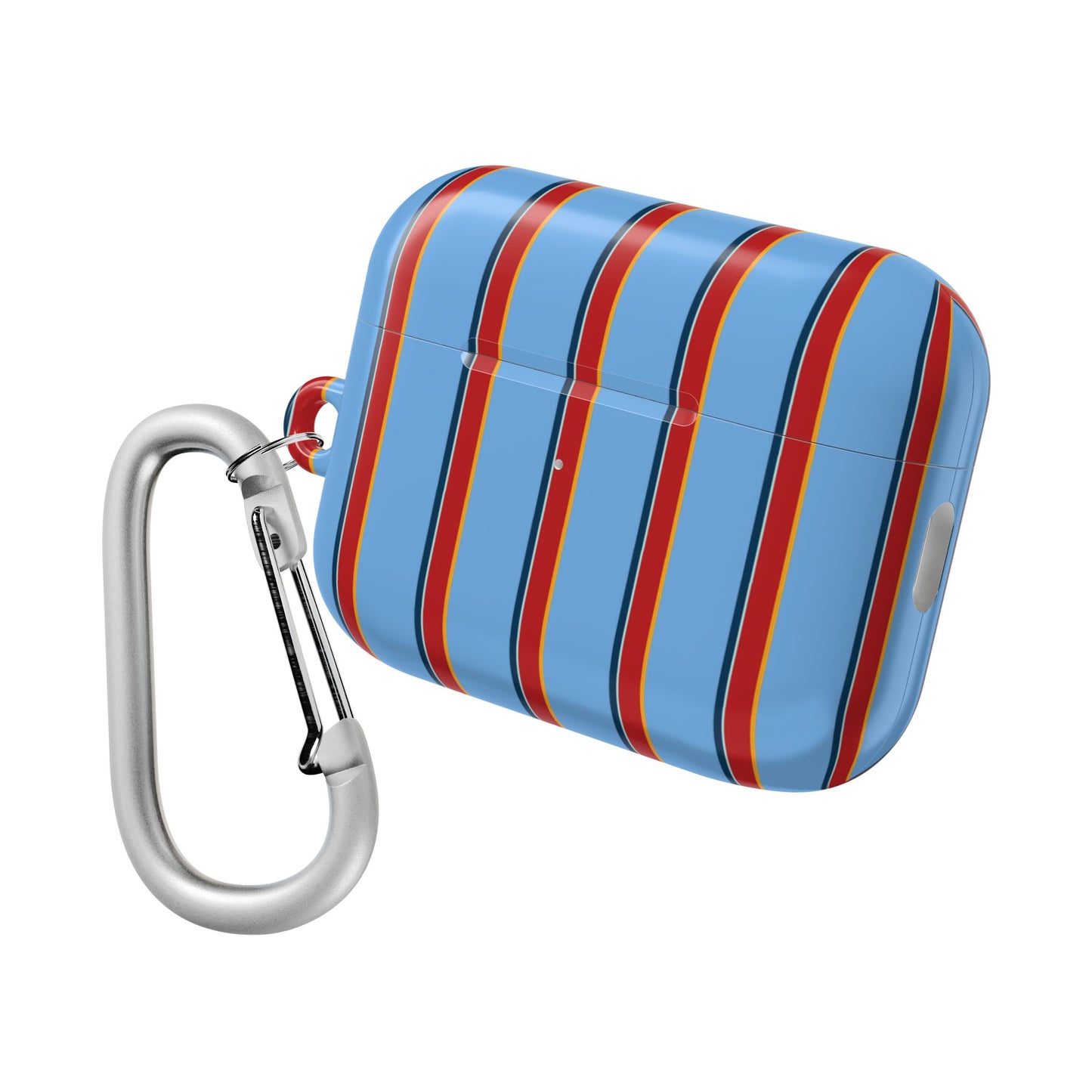 Holliday Striped AirPod Case - Blue