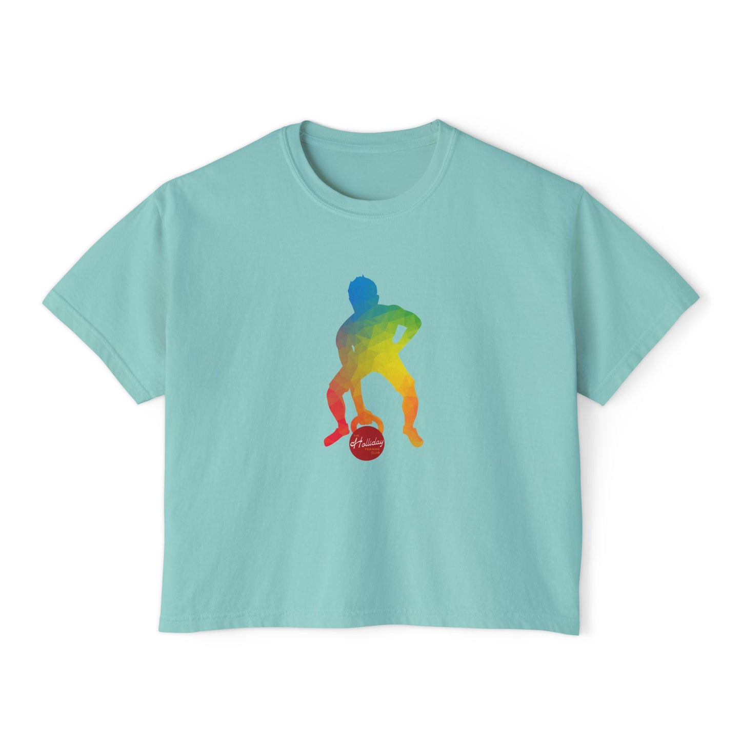 Lift Up Boxy Tee - Holliday Fitness Crop Top