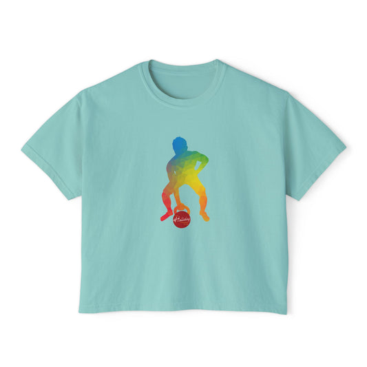 Lift Up Boxy Tee - Holliday Fitness Crop Top