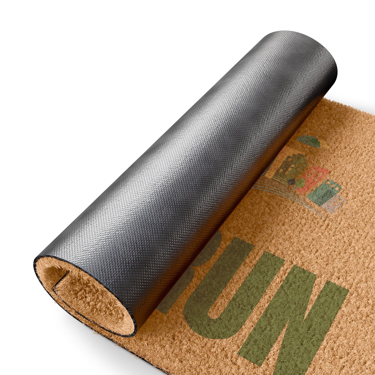 Runner's Welcome Doormat – "How Was Your Run?"