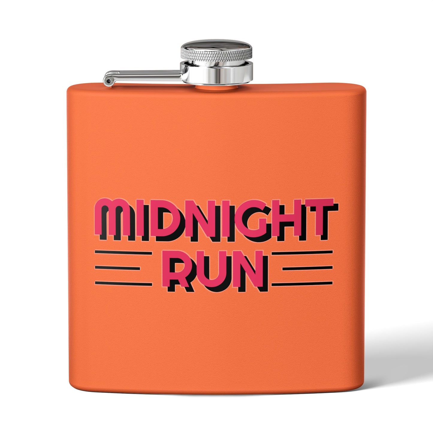 Midnight Run - 6oz Stainless Steel Flask