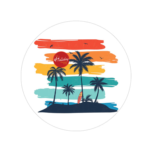 Island Car Sticker