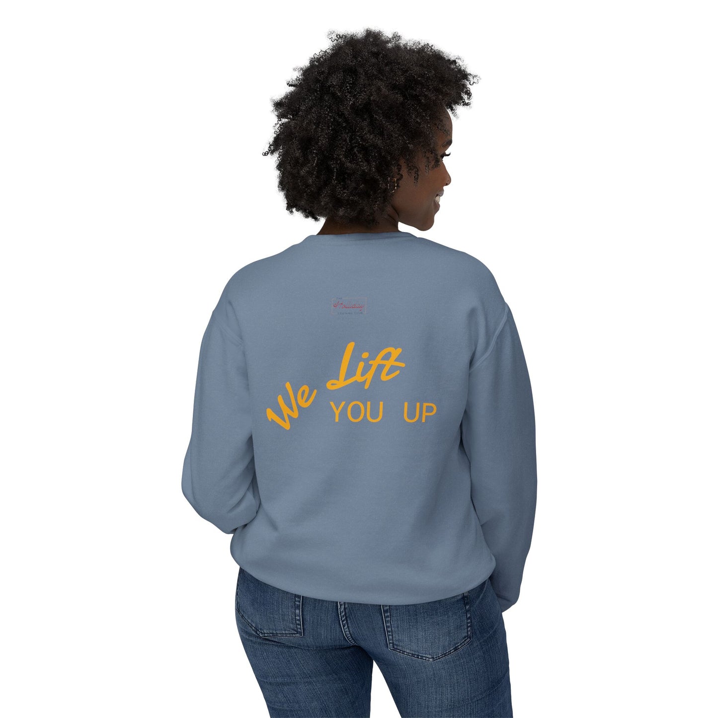 Lightweight Unisex Holliday Kettlebell Sweatshirt - We Lift You Up