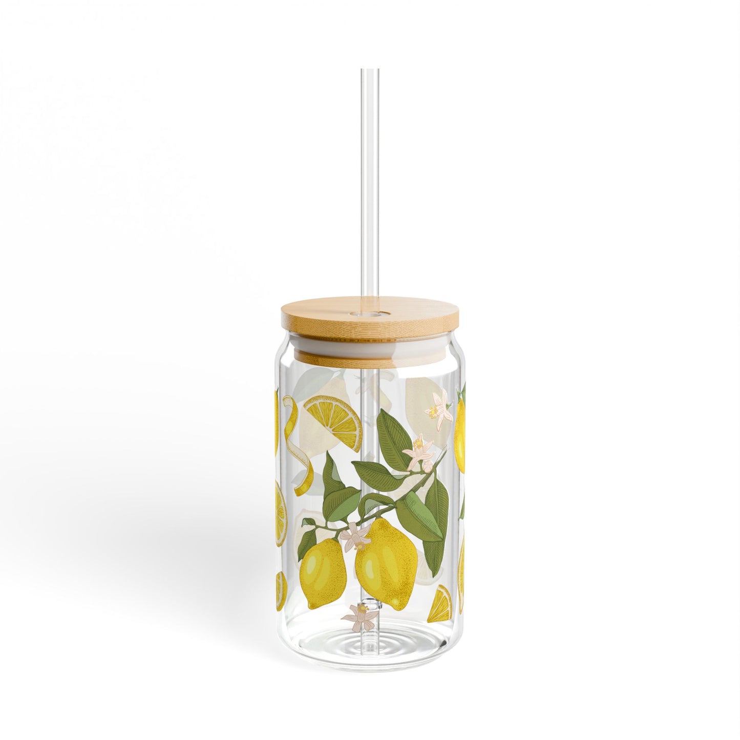 Lemon Sipper Glass — 16oz | LOWCOUNTRY | Hollidays