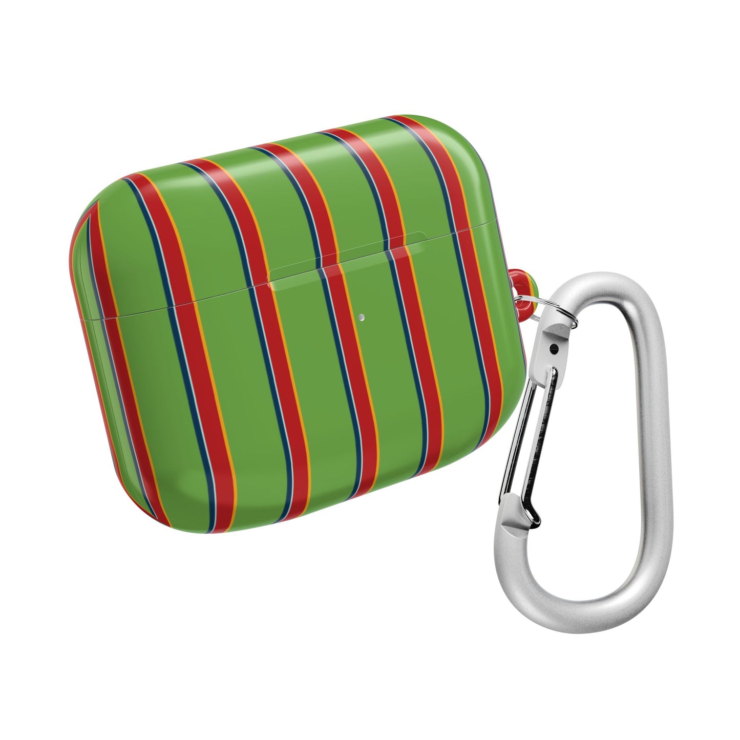 Holliday Striped AirPod Case - Green