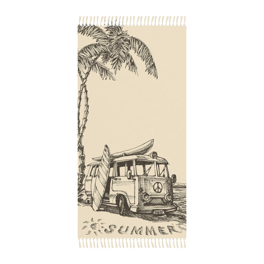 Boho Towel -  Natural Island Coastal Design Series II