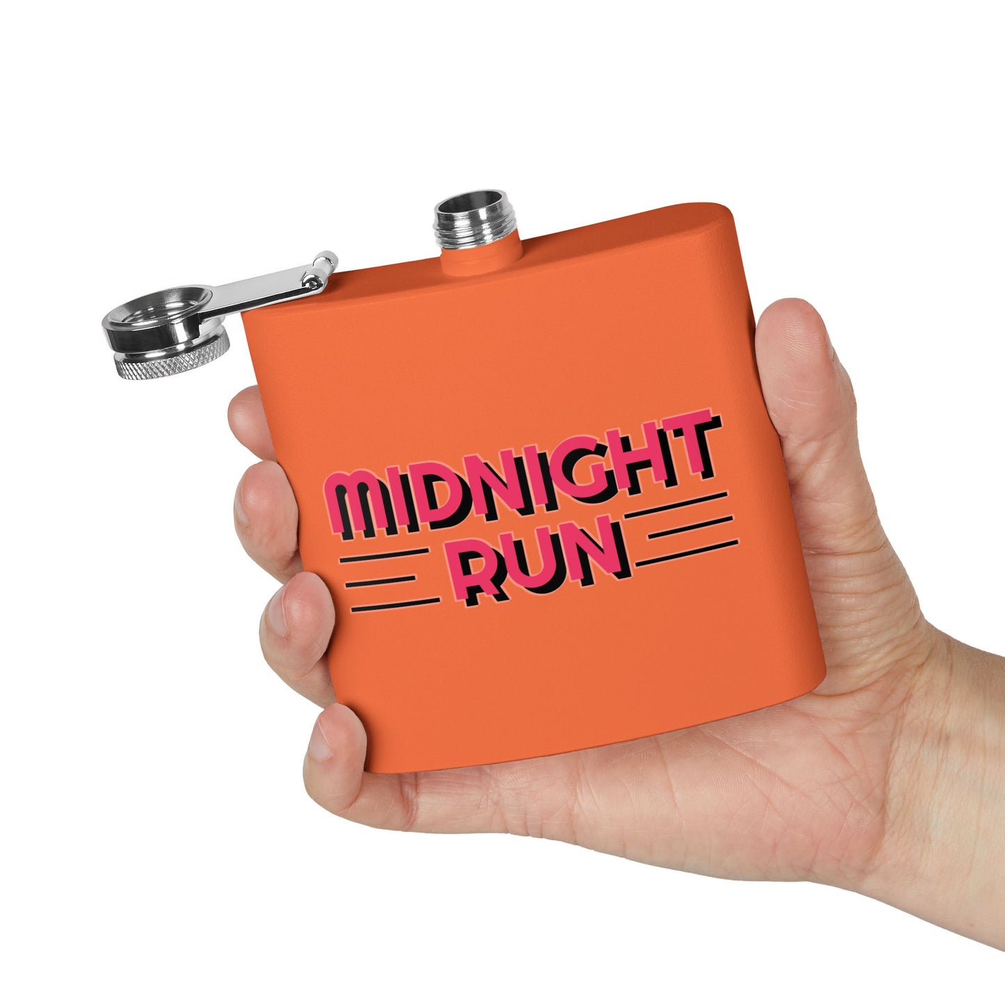 Midnight Run - 6oz Stainless Steel Flask