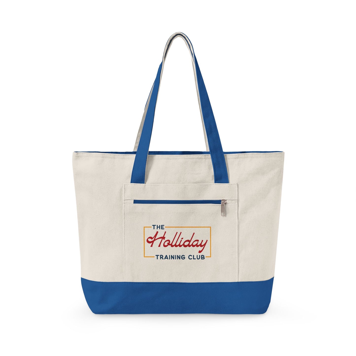 Charleston Harbor Zippered Canvas Tote — Holliday Training Club