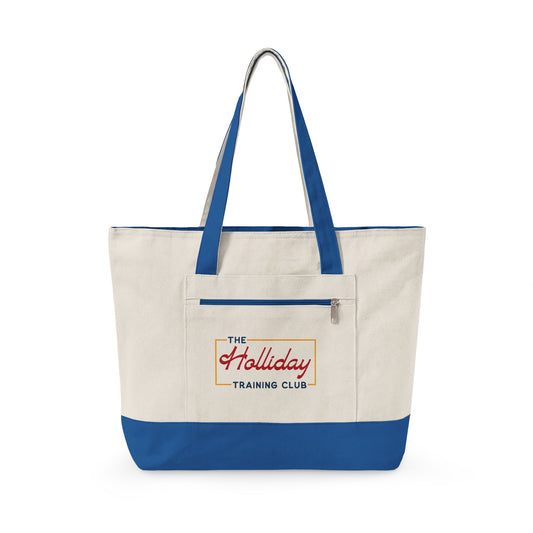 Charleston Harbor Zippered Canvas Tote — Holliday Training Club