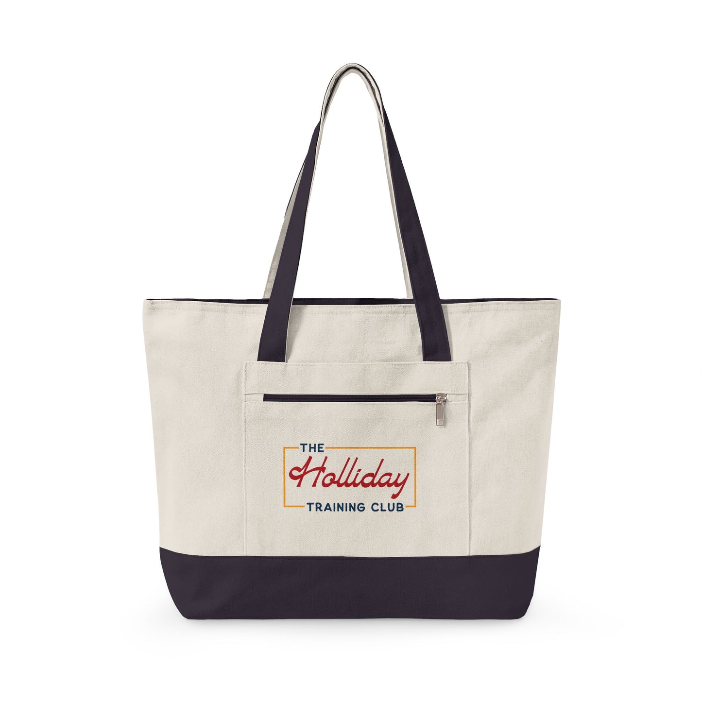 Charleston Harbor Zippered Canvas Tote — Holliday Training Club