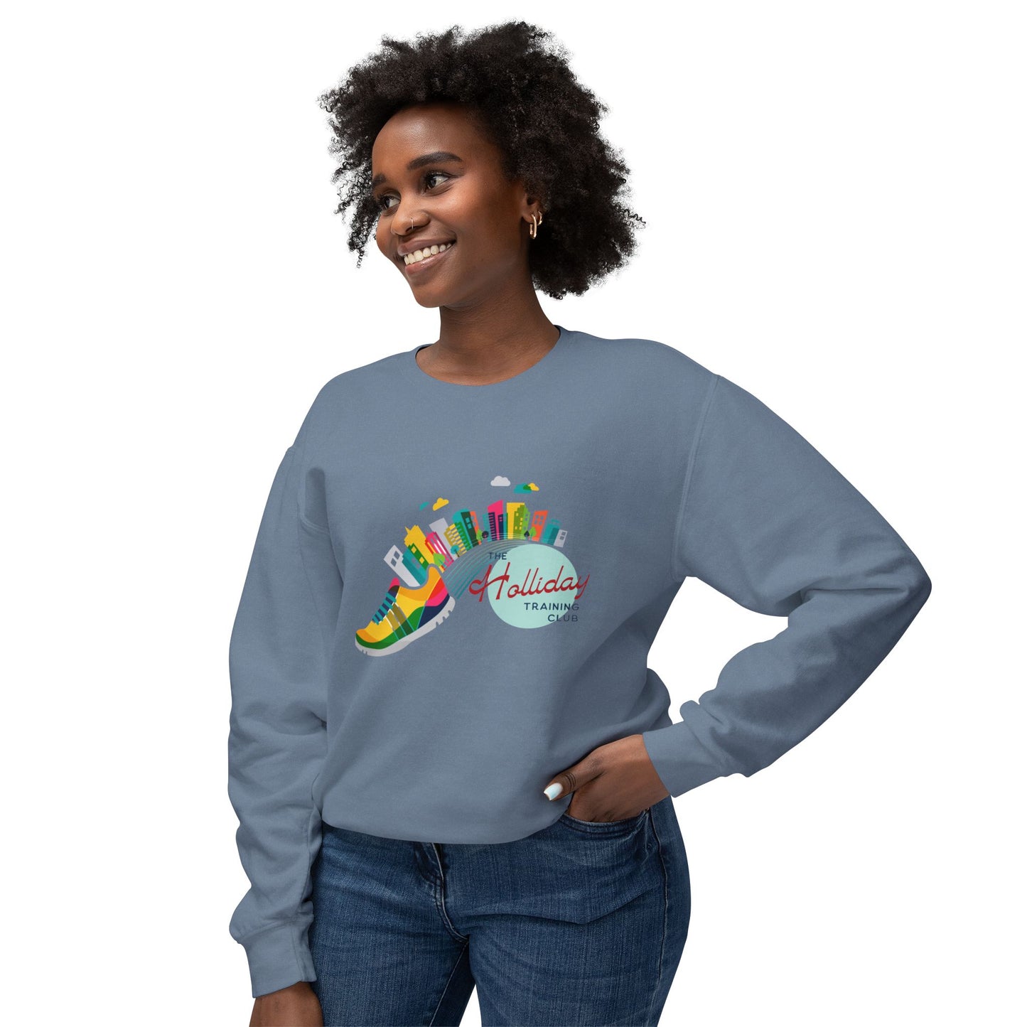 Runners Lightweight Unisex Sweatshirt - We Run This Town