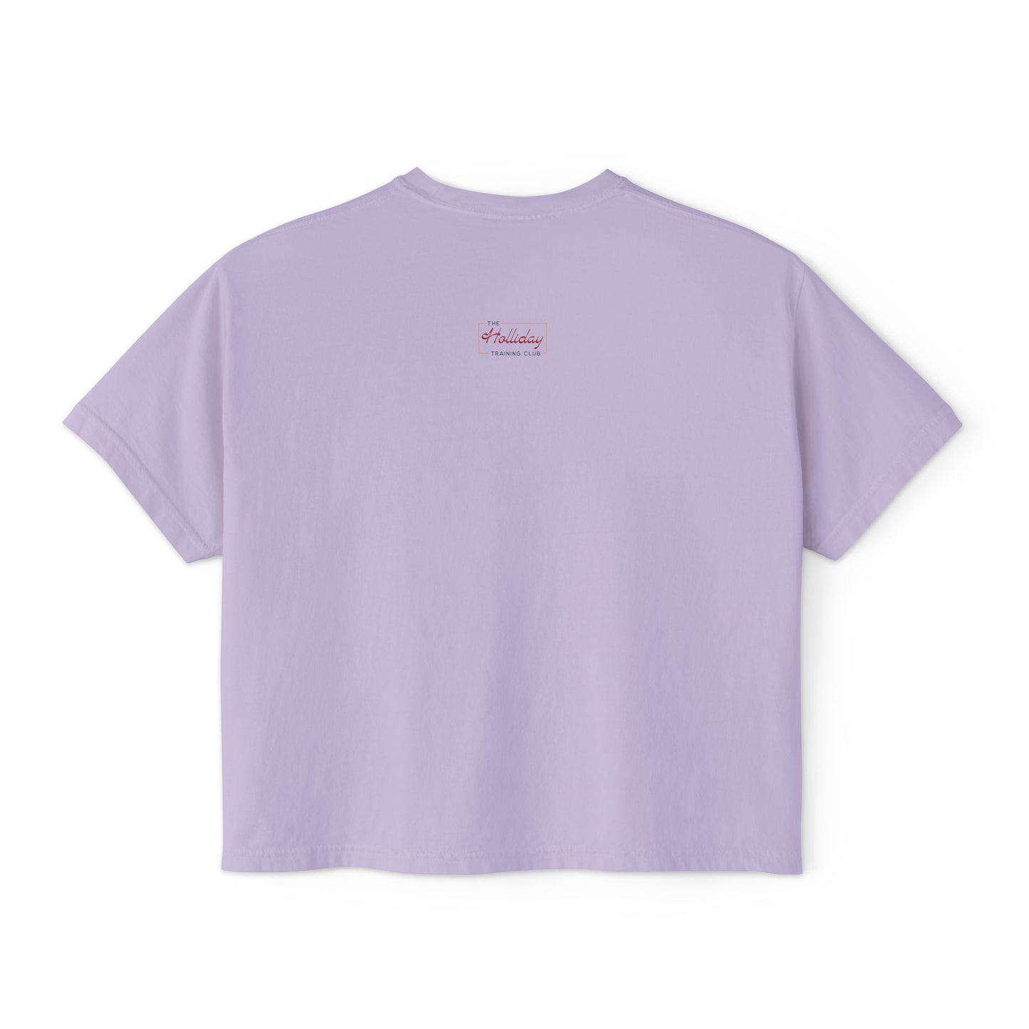Lift Up Boxy Tee - Holliday Fitness Crop Top