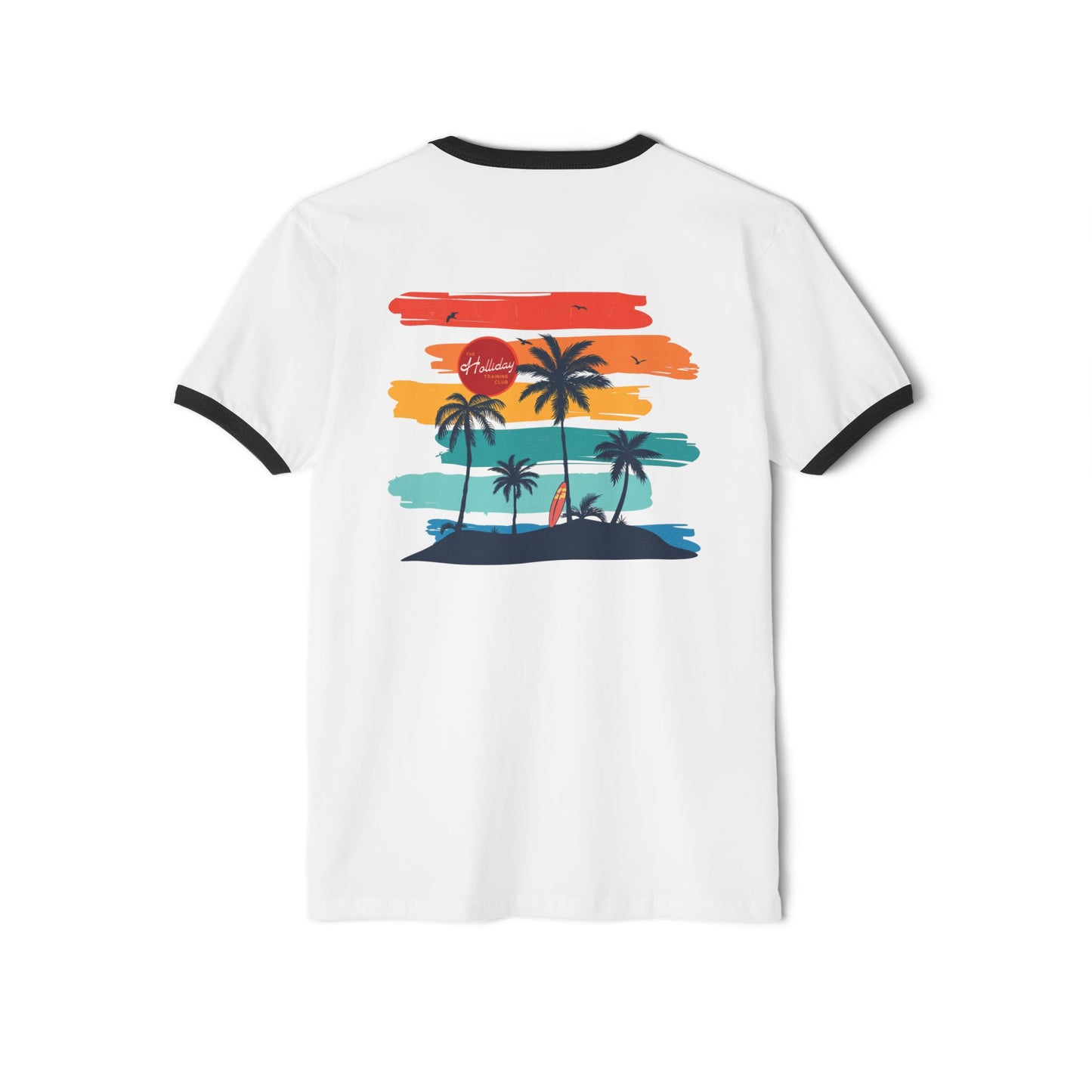 Holliday Island Vibes Athletic Ringer T-Shirt