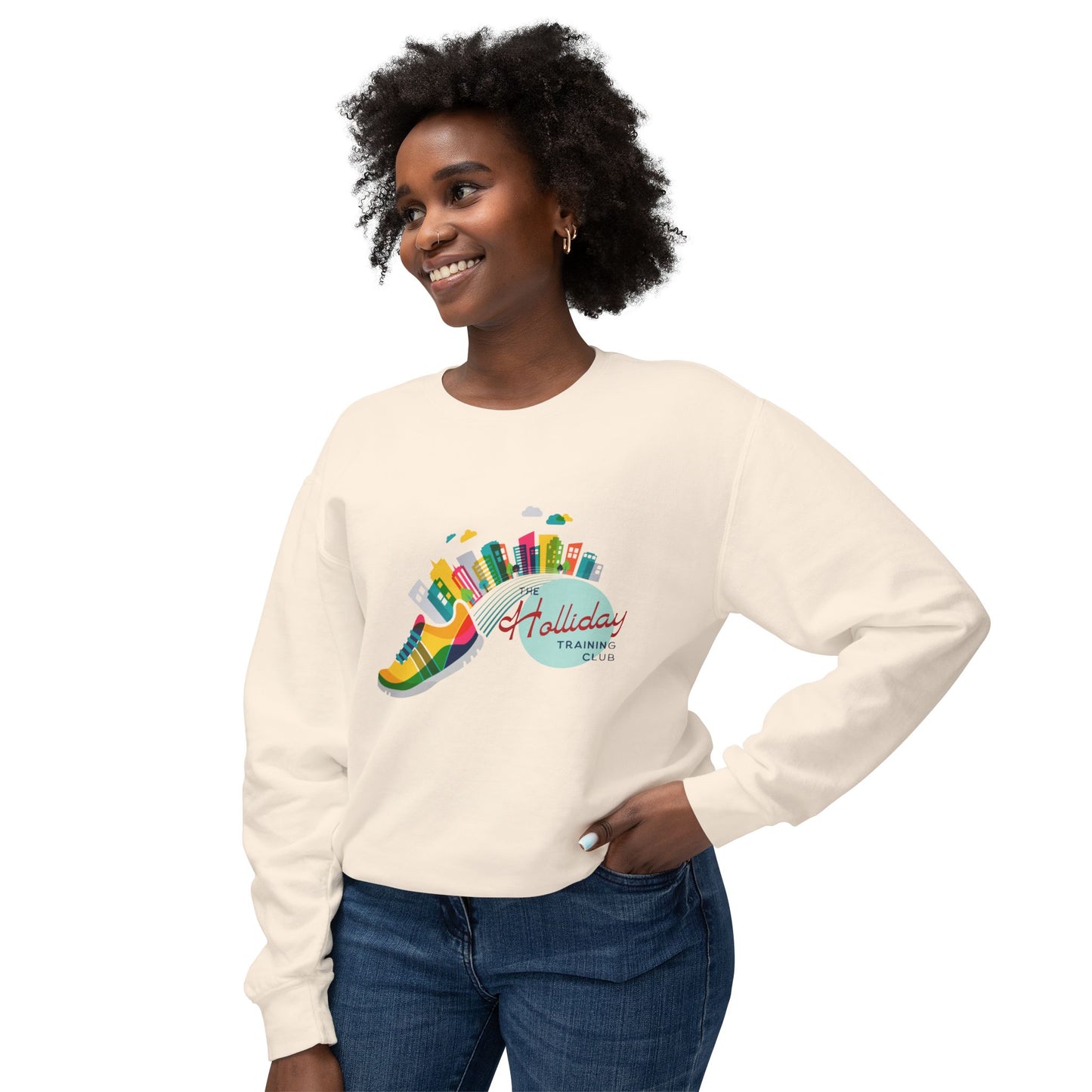 Runners Lightweight Unisex Sweatshirt - We Run This Town