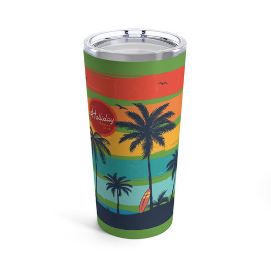 Green Holliday Tumbler 20oz