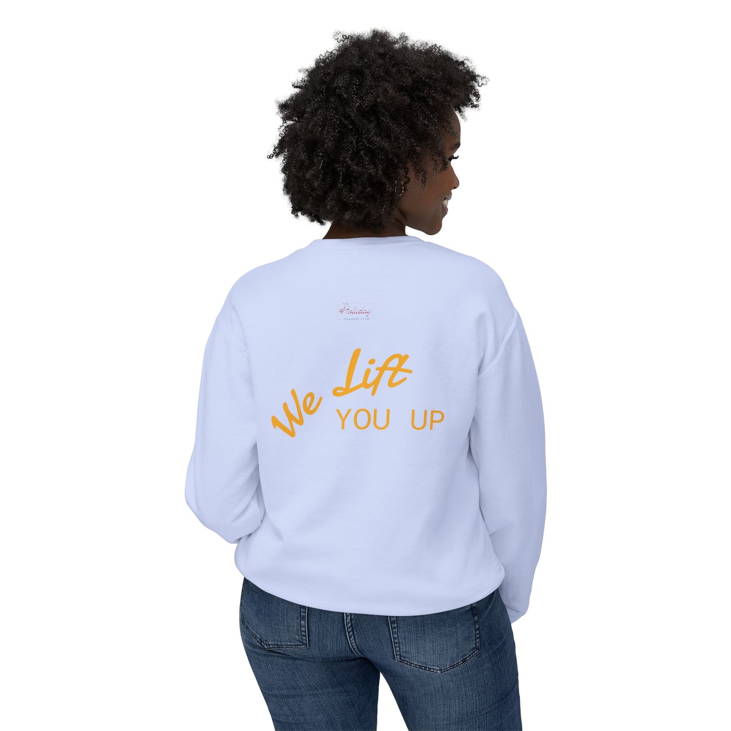 Lightweight Unisex Holliday Kettlebell Sweatshirt - We Lift You Up
