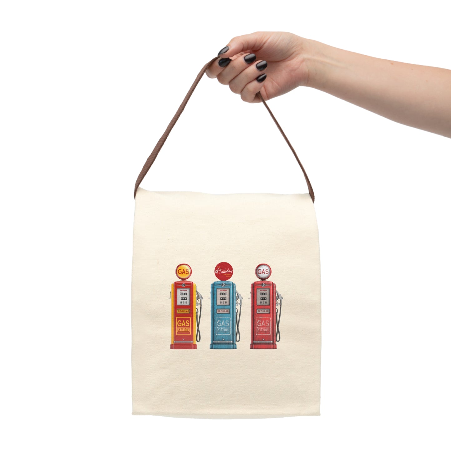 Fuel Up Canvas Lunch Bag