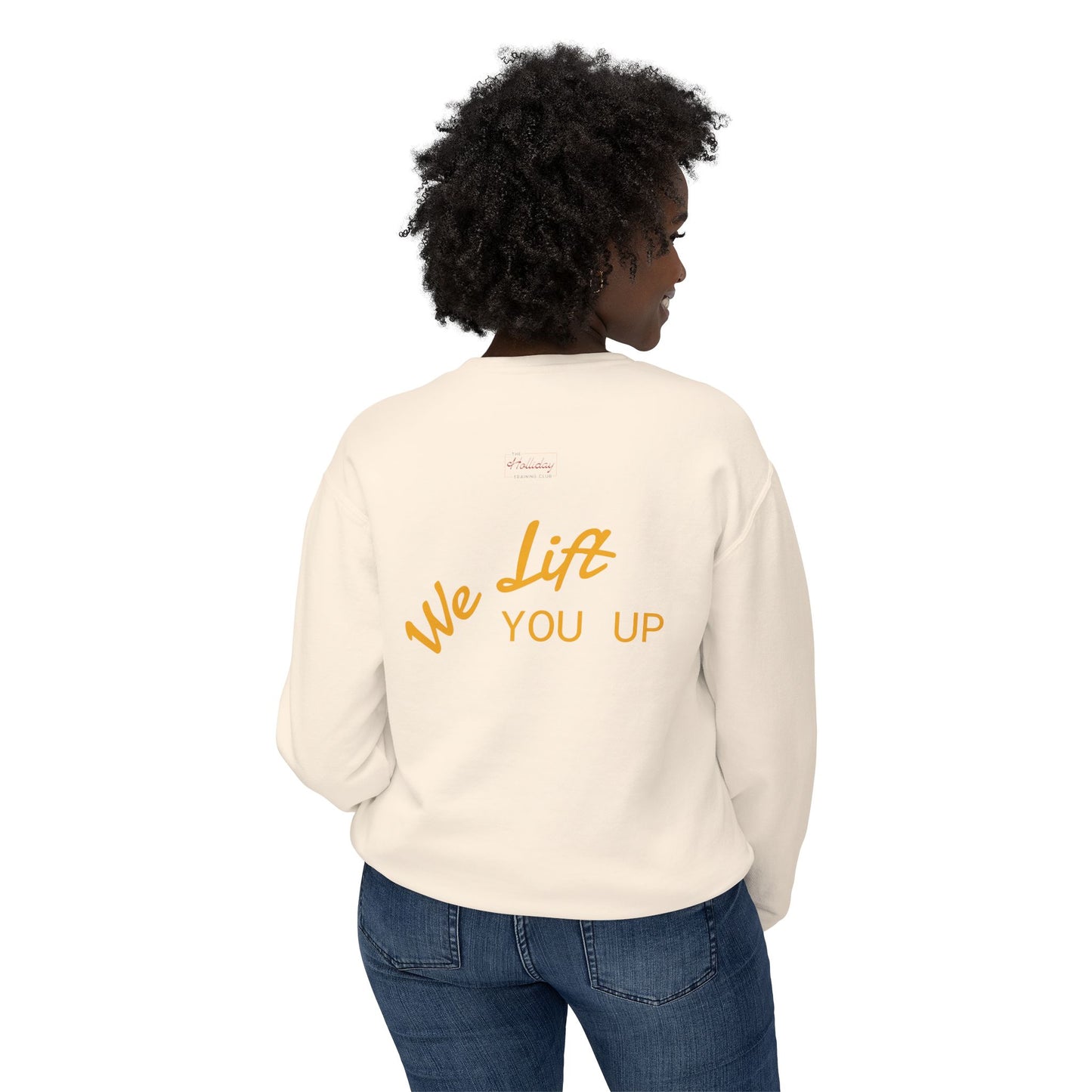 Lightweight Unisex Holliday Kettlebell Sweatshirt - We Lift You Up