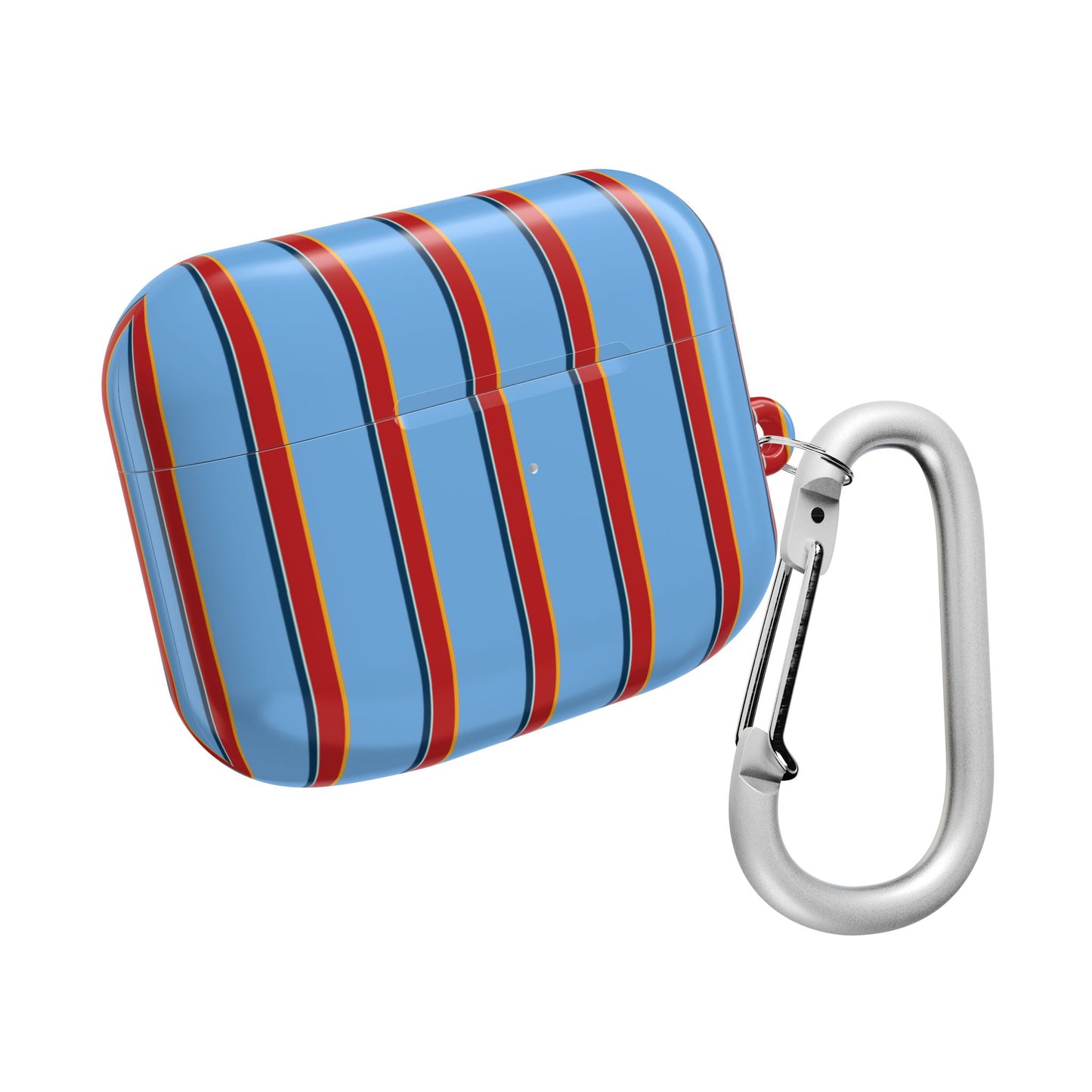 Holliday Striped AirPod Case - Blue