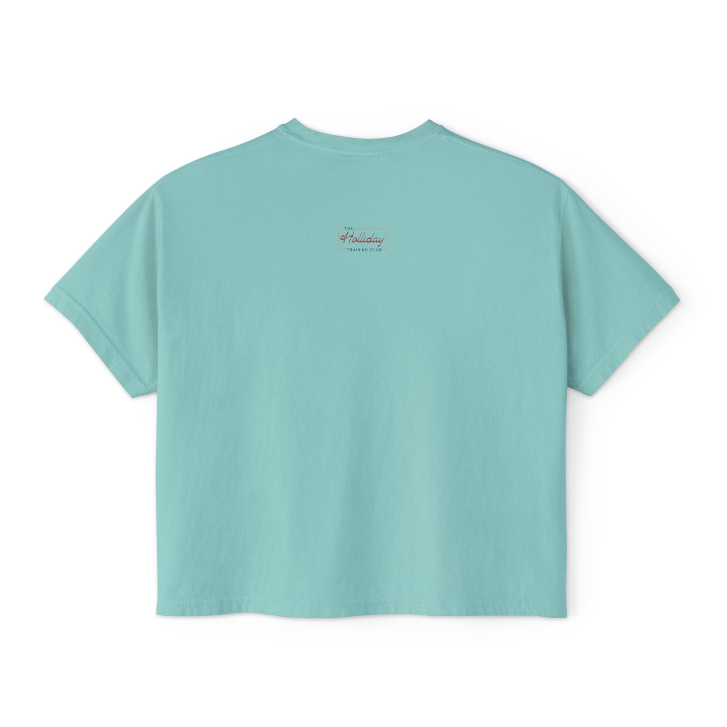 Lift Up Boxy Tee - Holliday Fitness Crop Top
