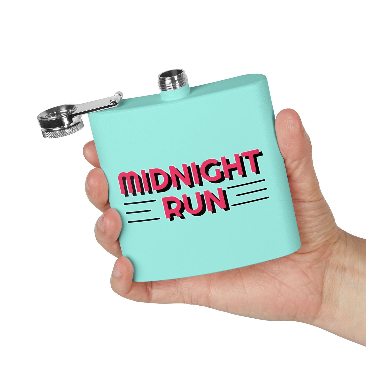 Midnight Run - 6oz Stainless Steel Flask
