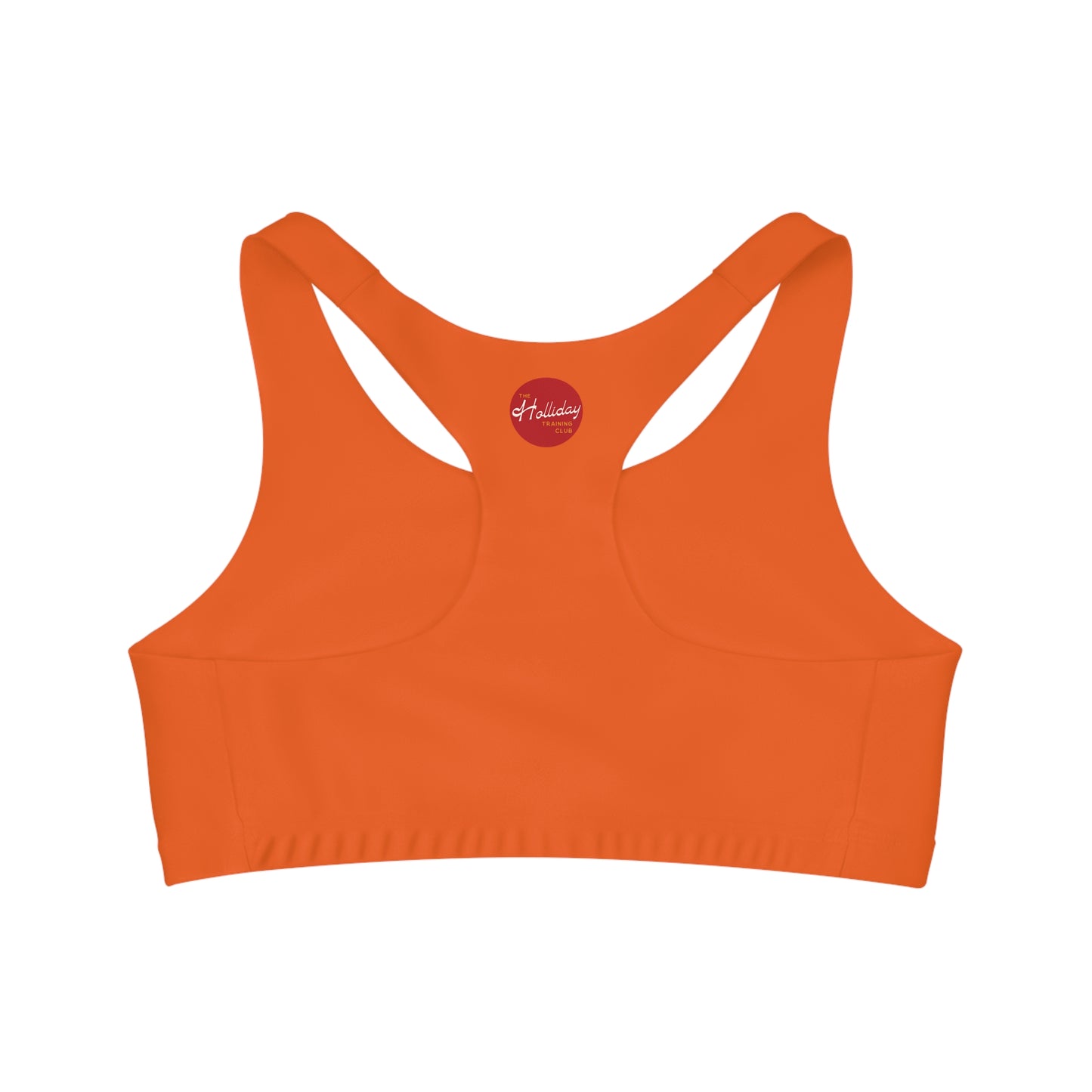 1970s Retro Athletic Sports Bra - Good Vibes Workout Gear