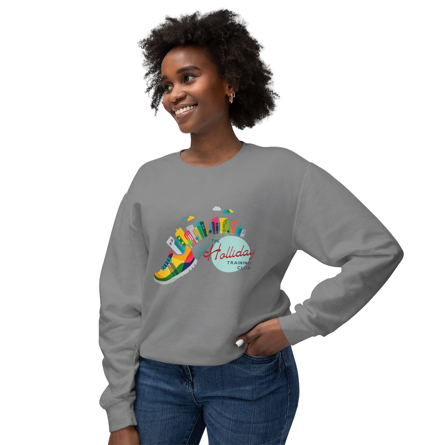 Runners Lightweight Unisex Sweatshirt - We Run This Town