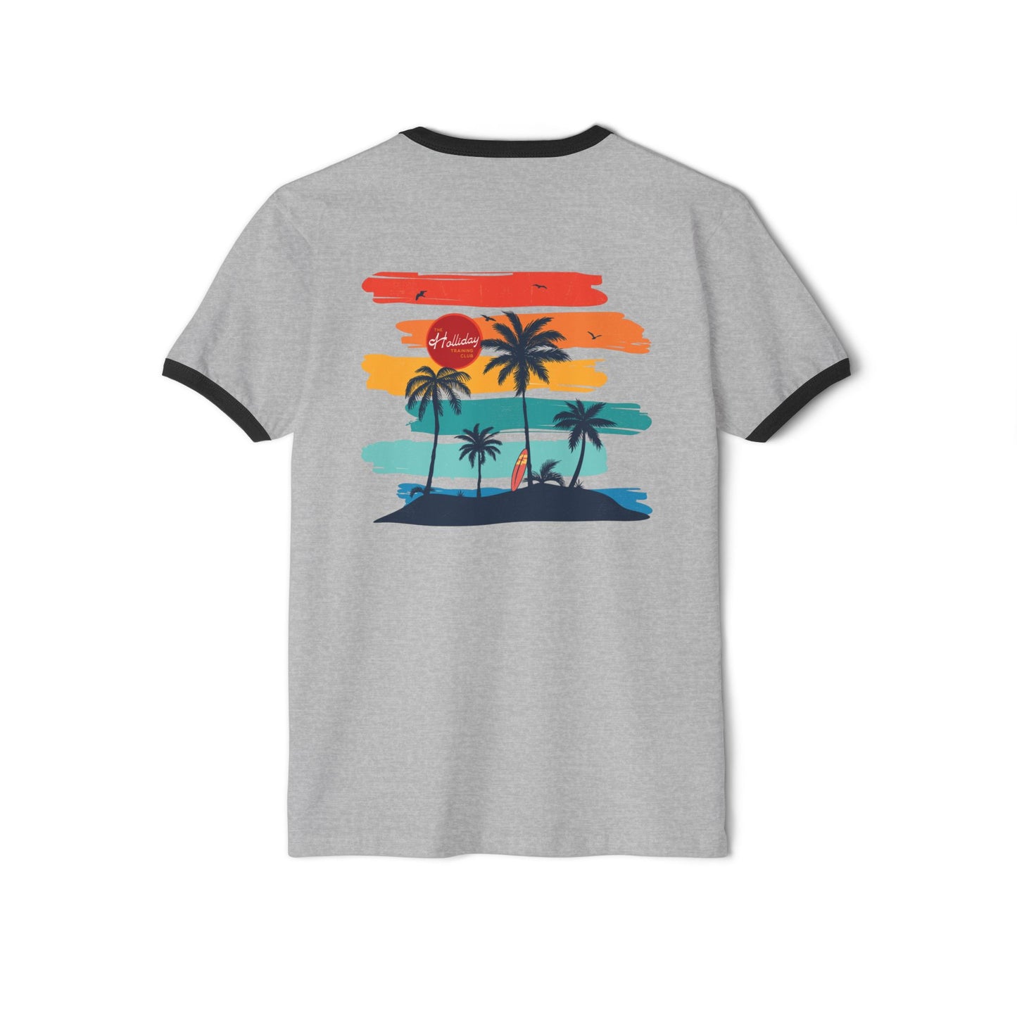 Holliday Island Vibes Athletic Ringer T-Shirt