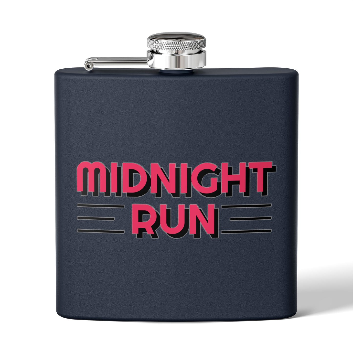 Midnight Run - 6oz Stainless Steel Flask