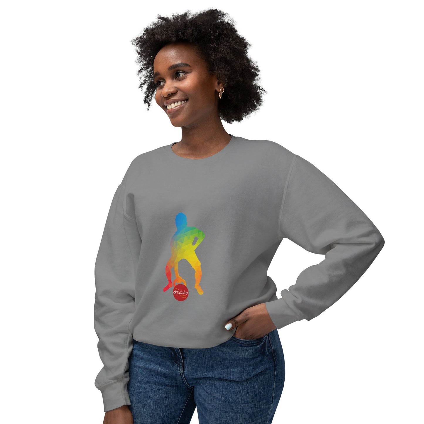 Lightweight Unisex Holliday Kettlebell Sweatshirt - We Lift You Up