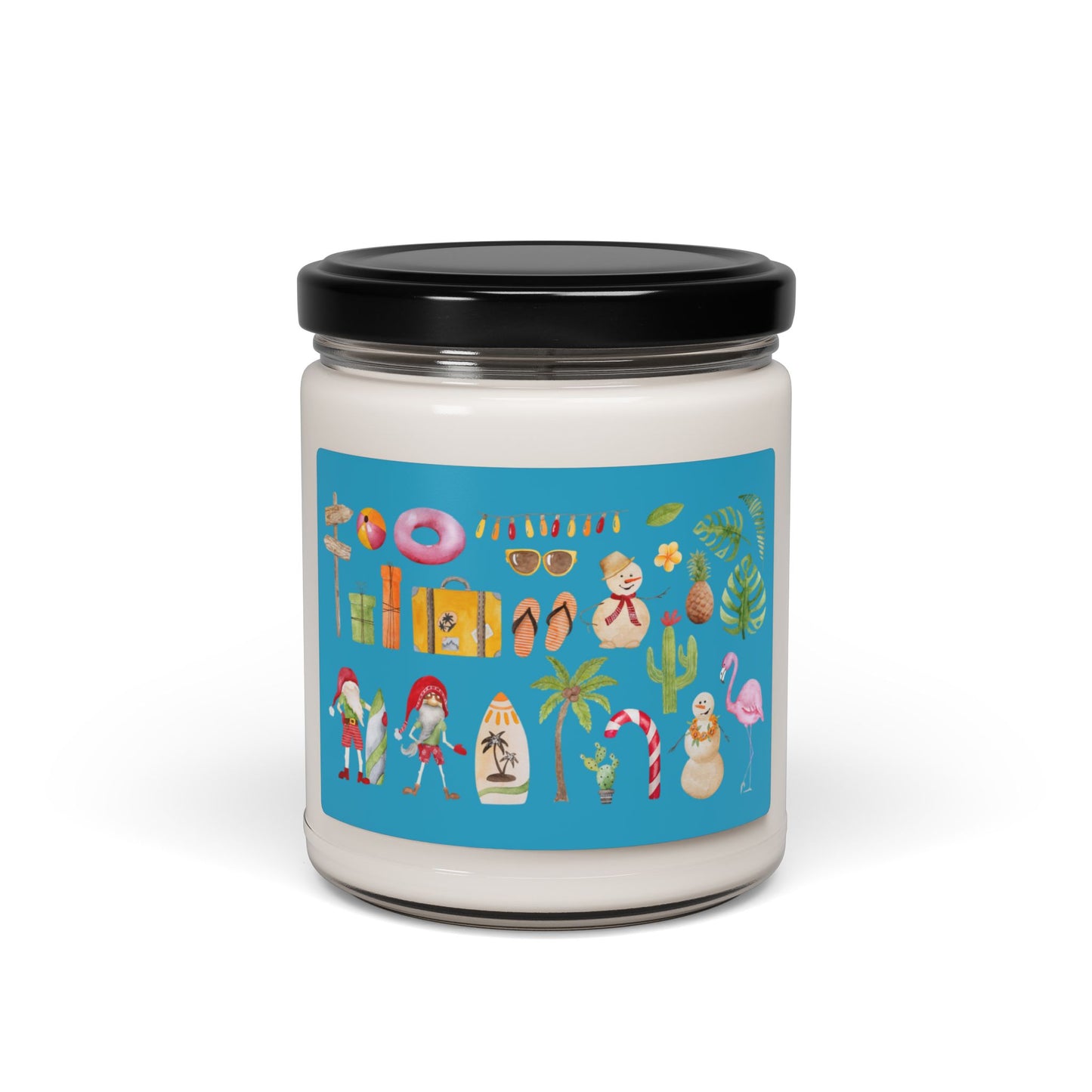 Island Christmas Candle - Scented Soy Candle