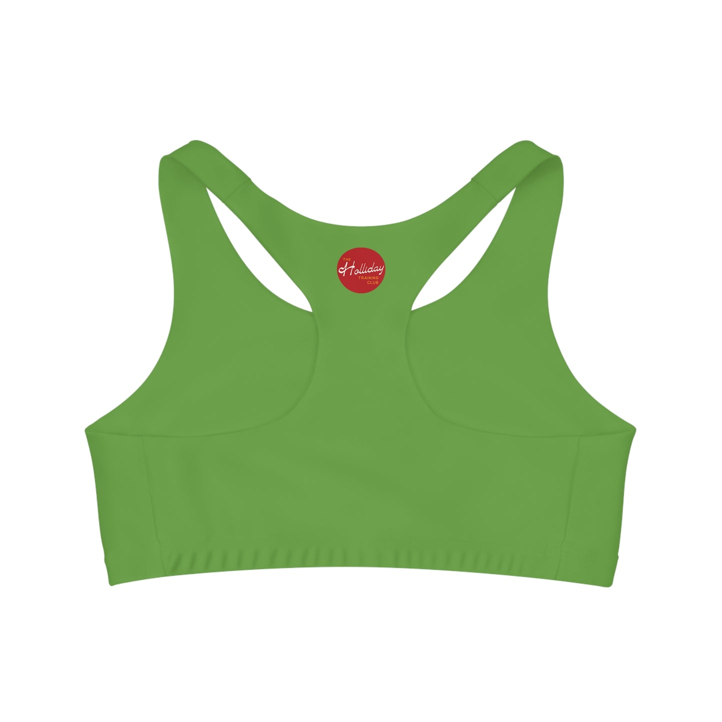 Seamless Sports Bra - Midnight Runner Athletic Workout 1980s Style