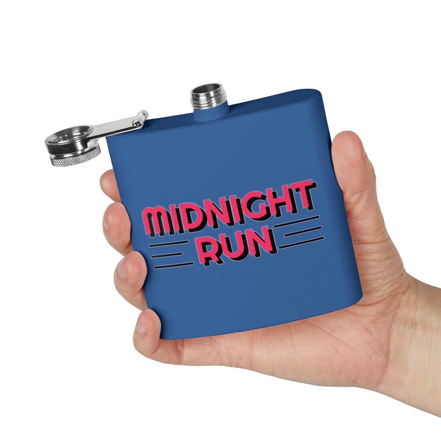 Midnight Run - 6oz Stainless Steel Flask