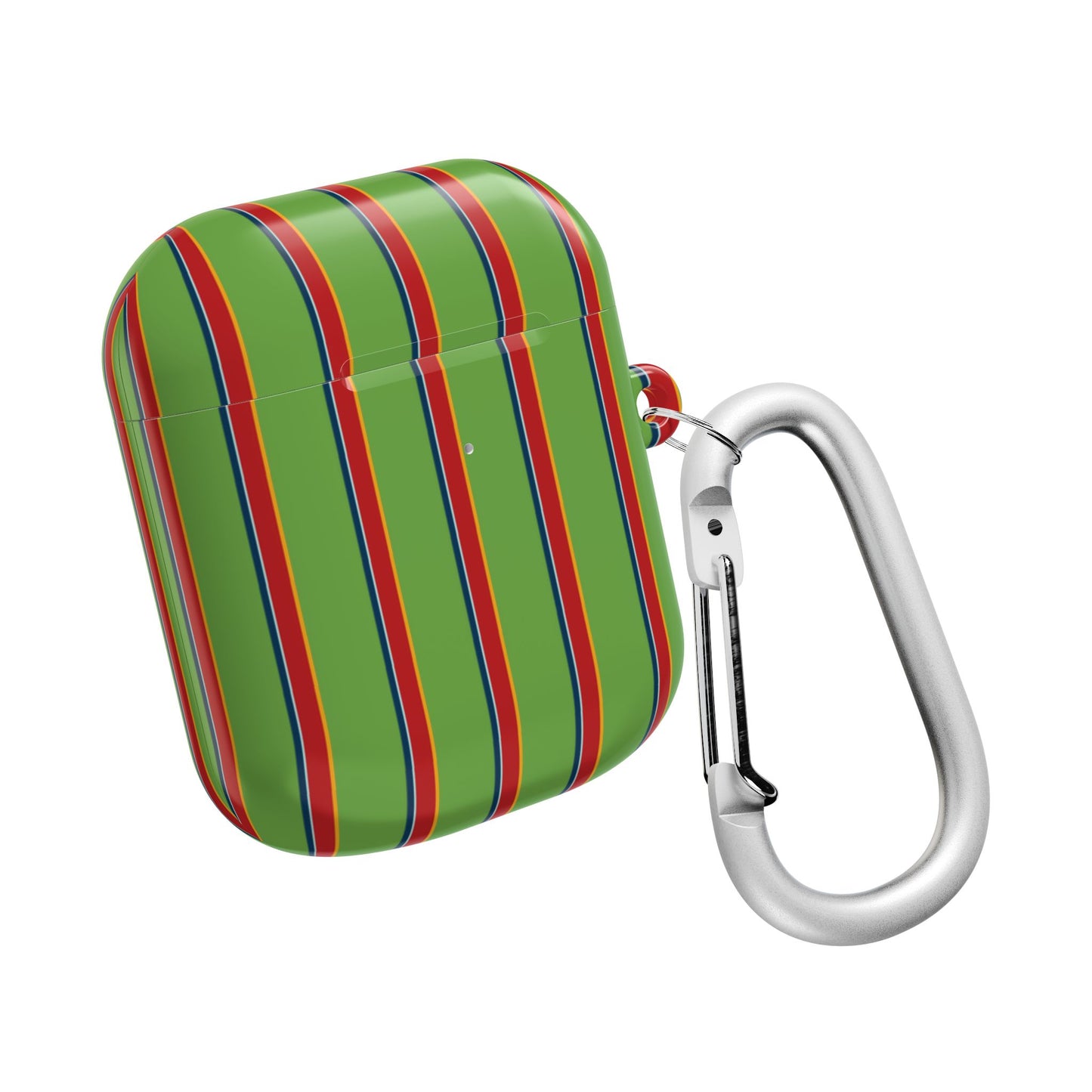 Holliday Striped AirPod Case - Green