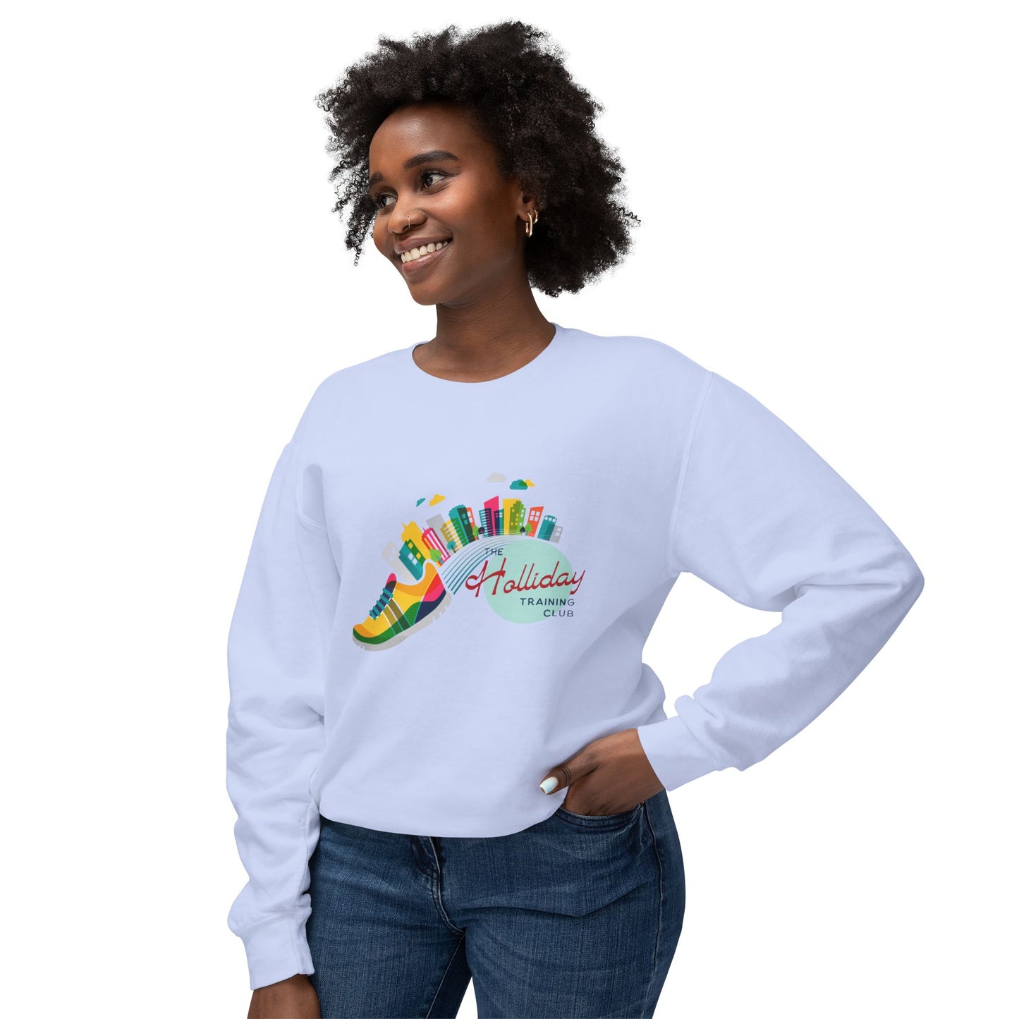 Runners Lightweight Unisex Sweatshirt - We Run This Town