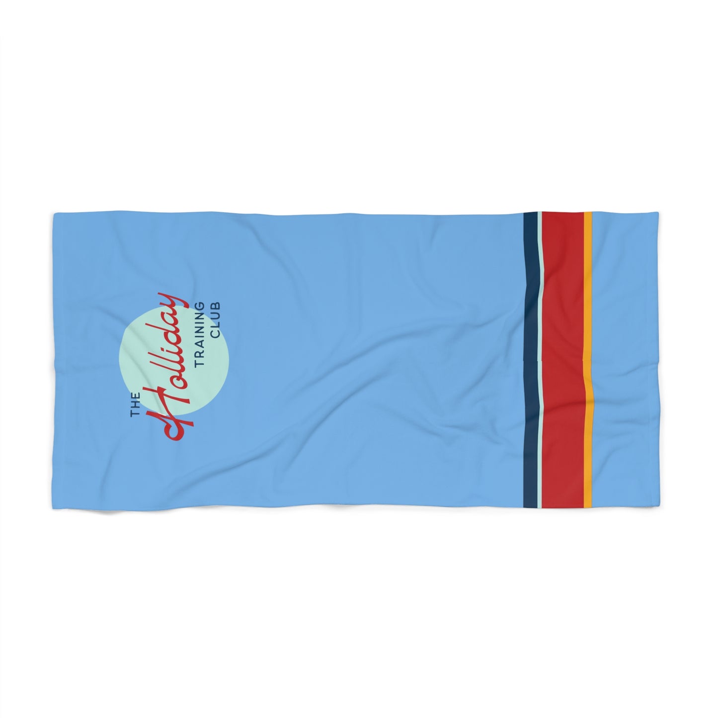 Vintage Holliday Training Club Beach Towel
