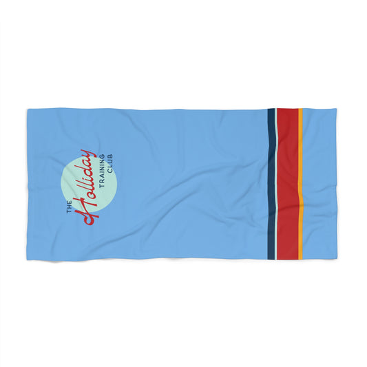Vintage Holliday Training Club Beach Towel – Retro Vibes, Real Quality