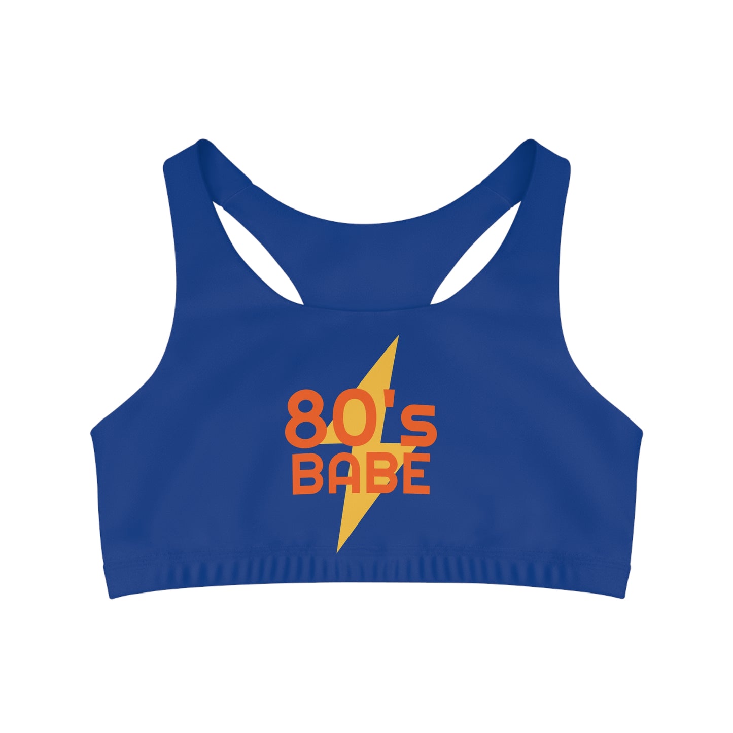 80's Workout Seamless Sports Bra