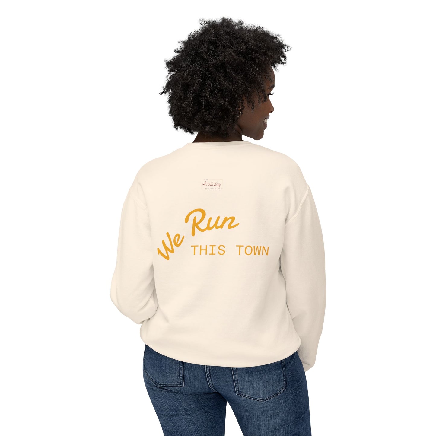 Runners Lightweight Unisex Sweatshirt - We Run This Town