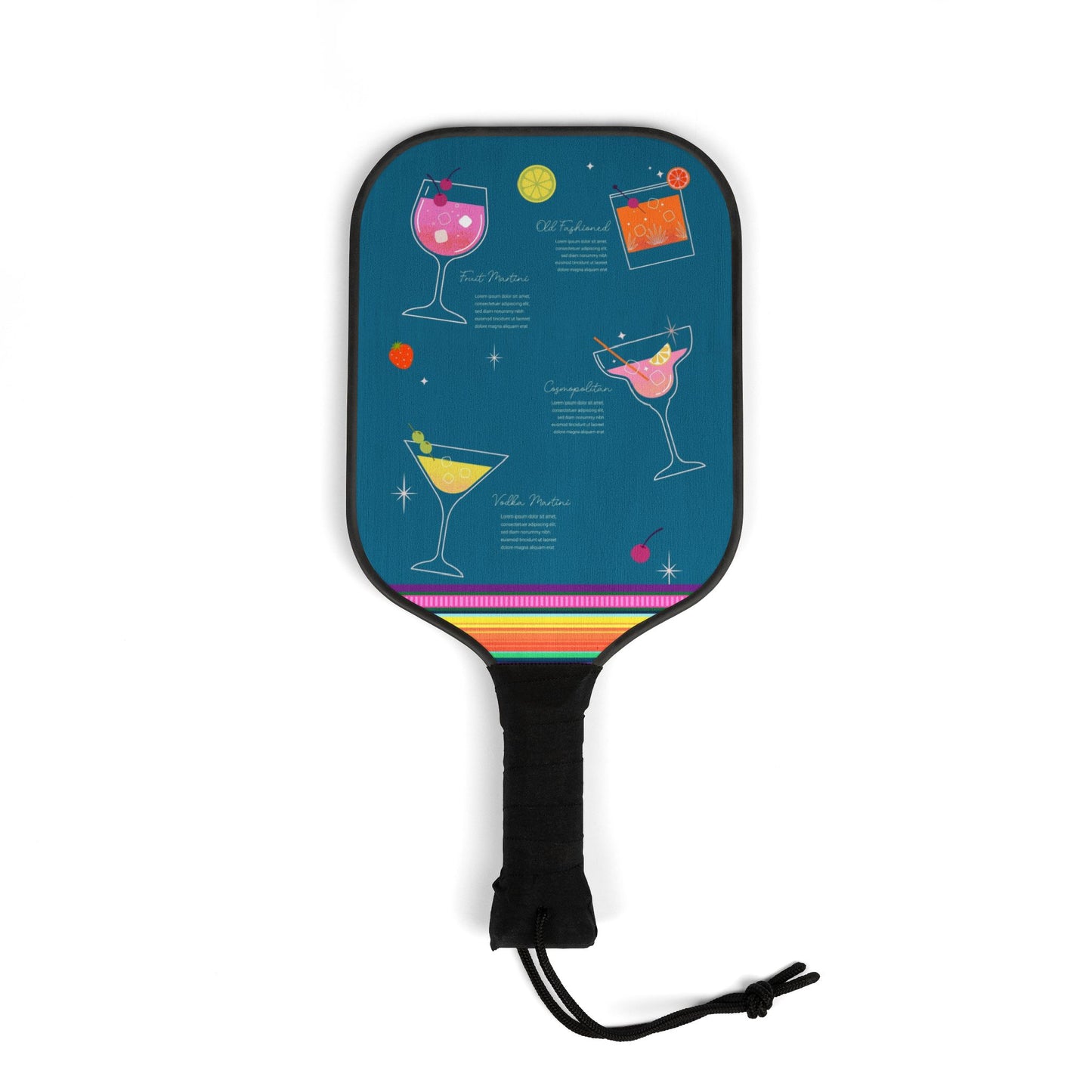 Bartender Pickleball Paddle Set – Complete Kit with Balls for Fun Outdoor Play